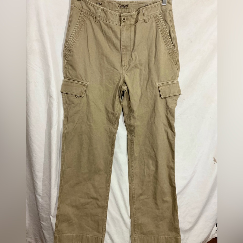 Junk Food Clothing Roundtree & Yorke Men's Khaki Cargo Pants
